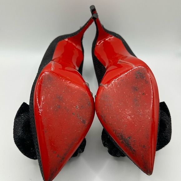 Christian Louboutin Anemosia 85 Glitter Diams - Size 37 (READ) - Picture 8 of 8